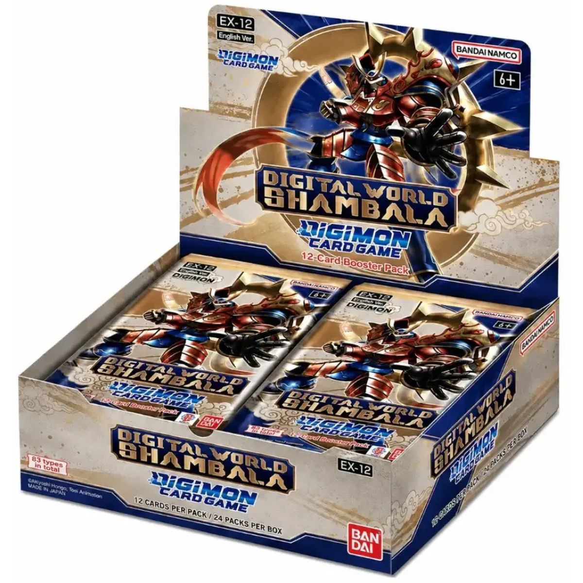 Box of 24 Boosters - EX12: Digital World Shambala - Digimon Card Game - EN