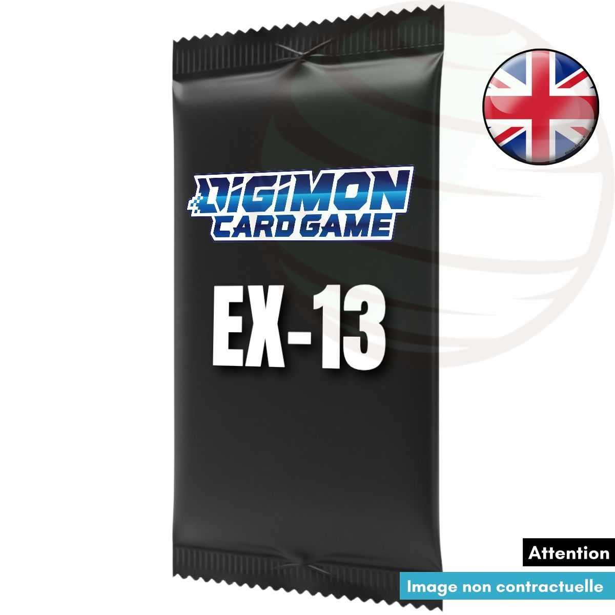 Box of 24 Boosters - EX13: Chivalrous XIII EX-13 - Digimon Card Game - EN