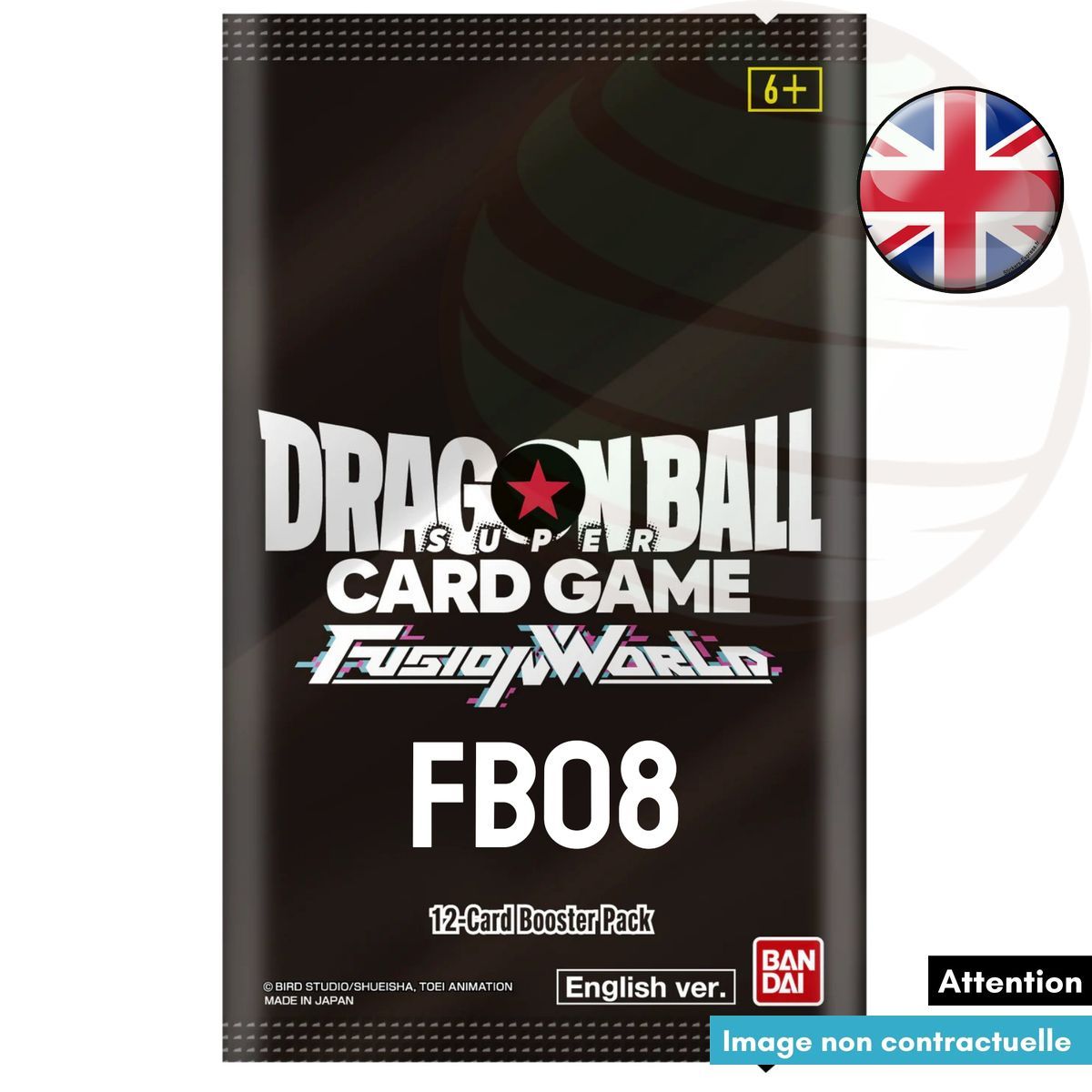 Box of 24 Boosters - FB08 - Dragon Ball Super CG Fusion World - EN