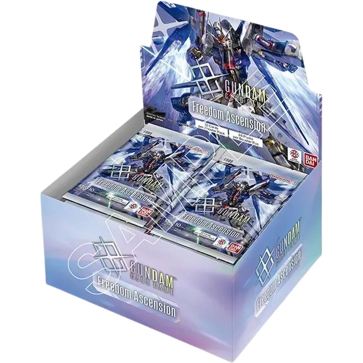 Box of 24 Boosters - Freedom Ascension - Gundam CG - GD05 - EN