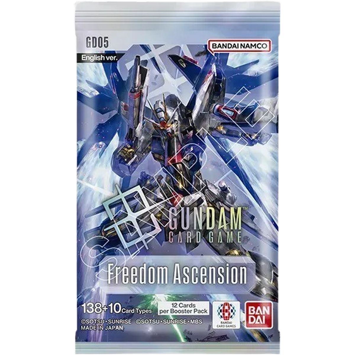 Box of 24 Boosters - Freedom Ascension - Gundam CG - GD05 - EN