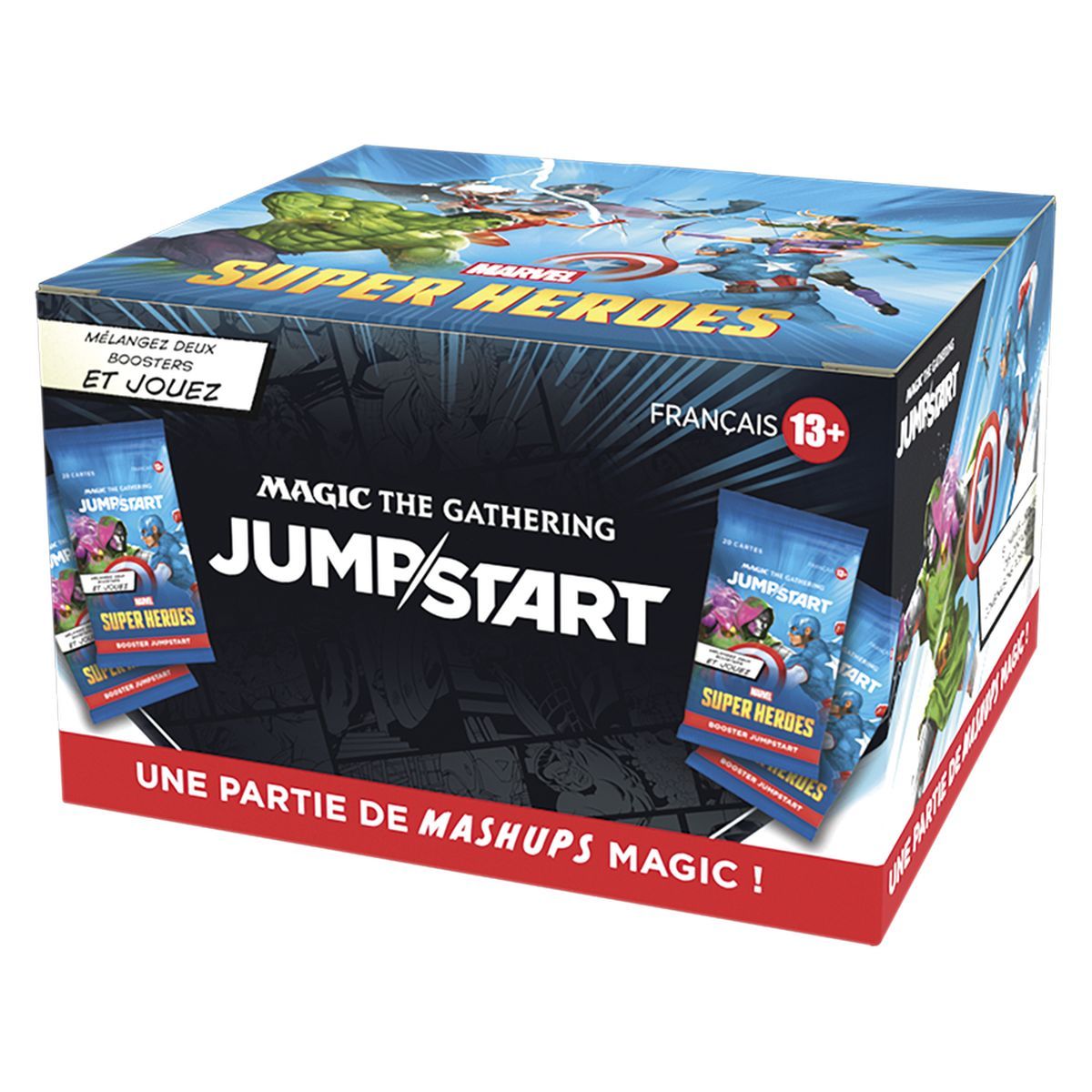 Box of 24 Jumpstart Boosters - Marvel Super Heroes - Magic The Gathering - FR