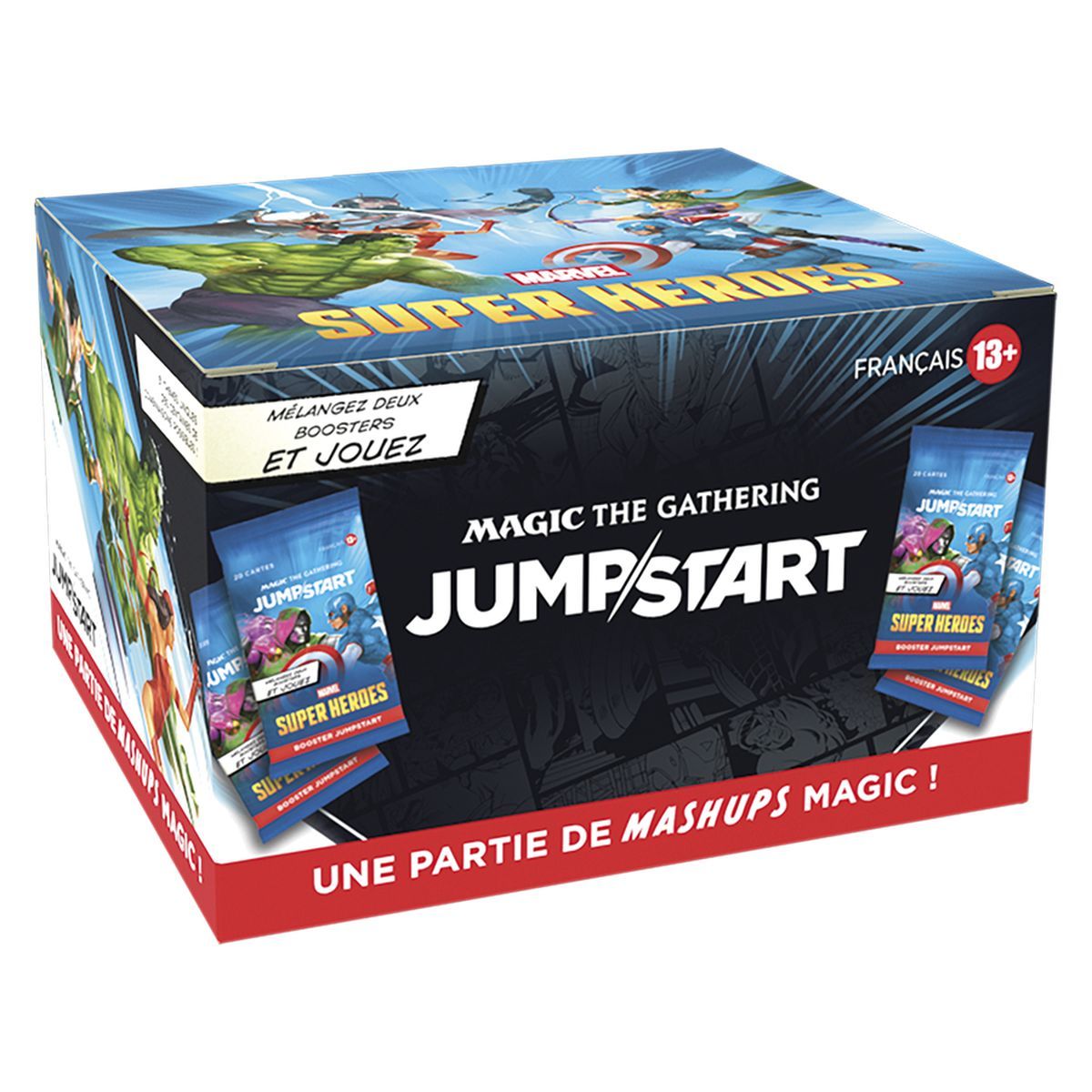 Box of 24 Jumpstart Boosters - Marvel Super Heroes - Magic The Gathering - FR
