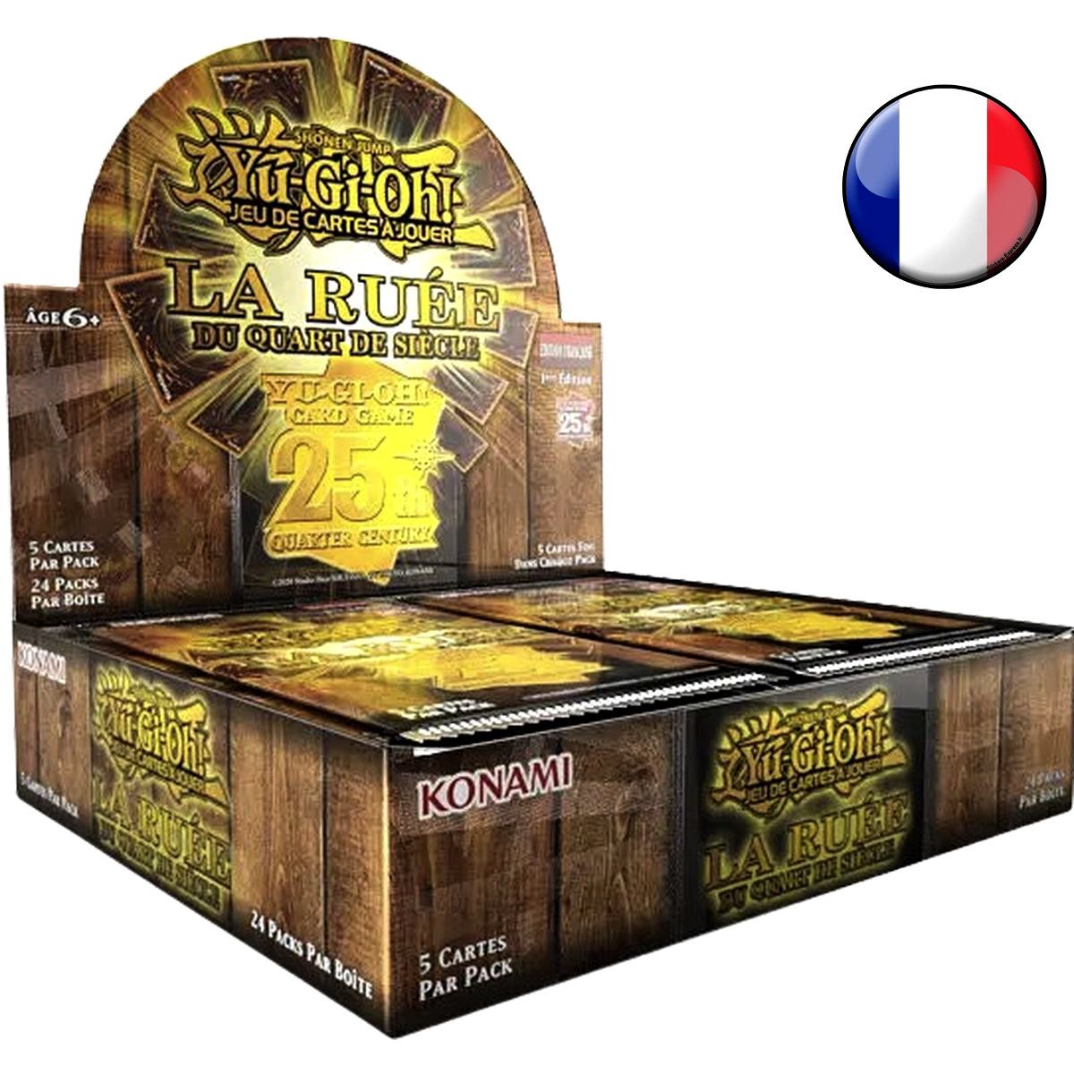 Item Box of 24 Boosters - Quarter Century Rush - Yu-Gi-Oh! - RA04 - FR