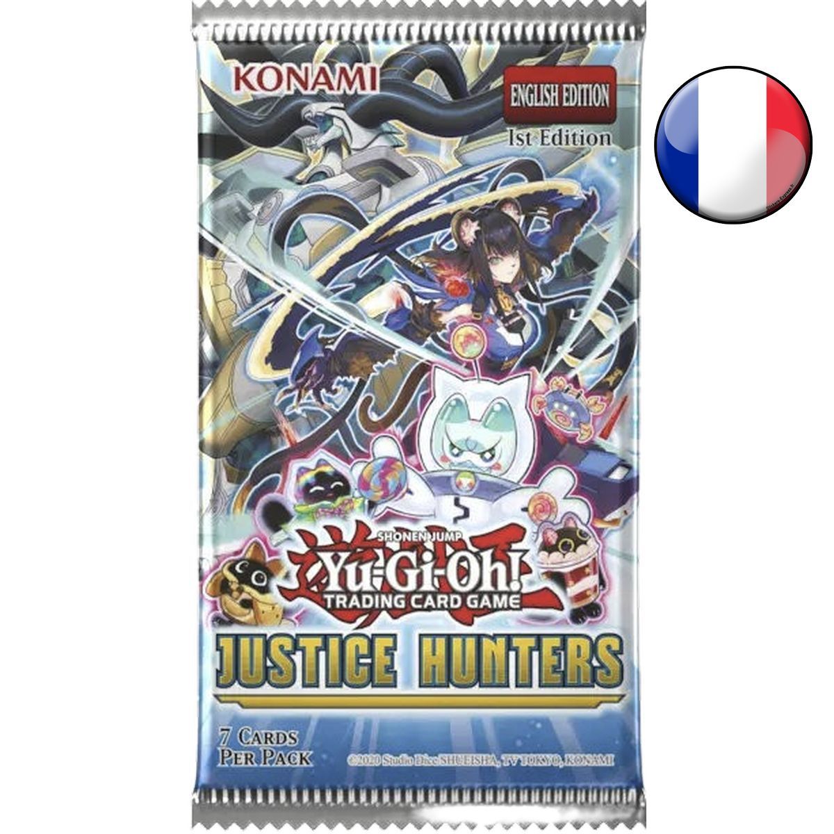 Box of 24 Boosters - Hunters of Justice - Yu-Gi-Oh! - JUSH - FR