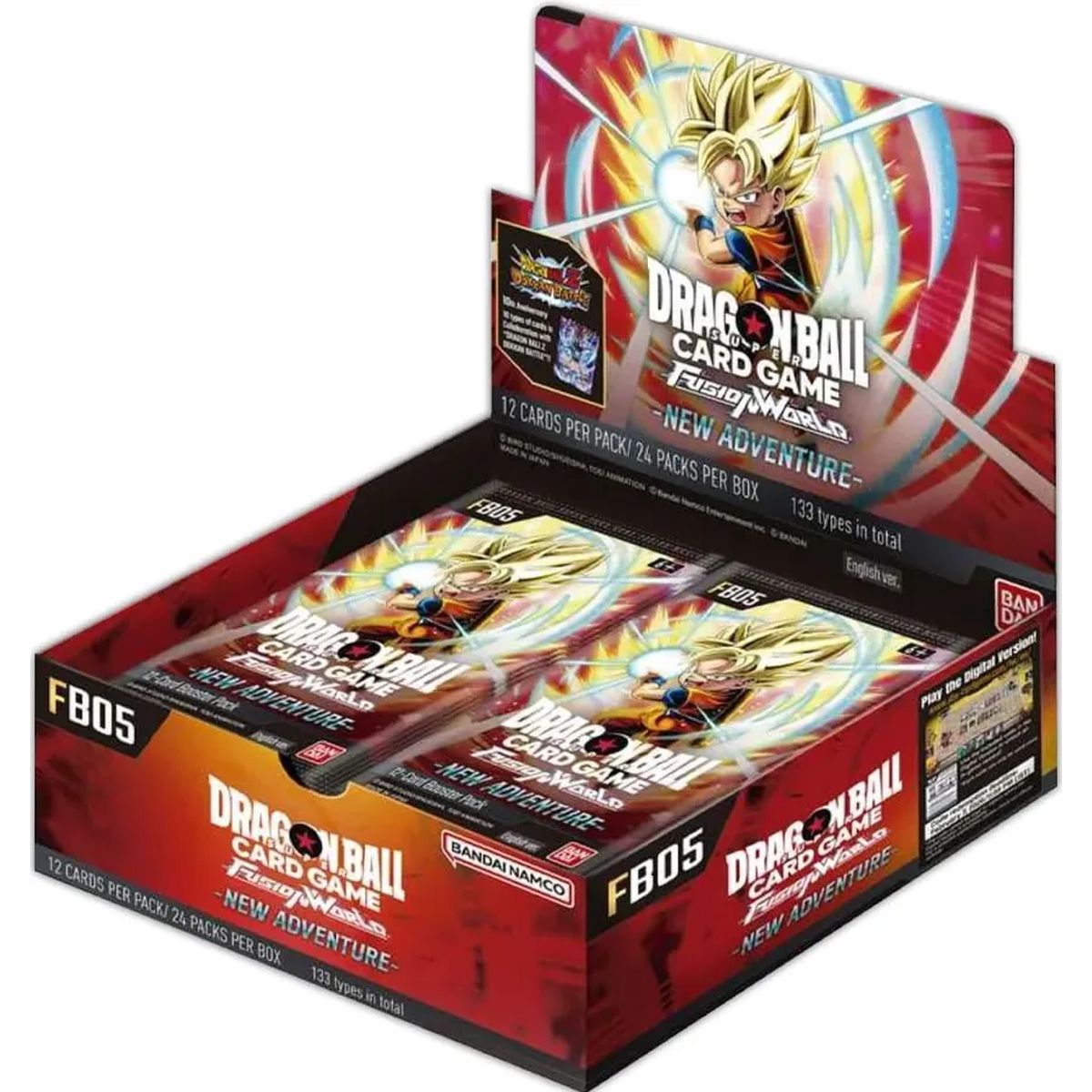 Item Box of 24 Boosters - New Adventure FB05 - Dragon Ball CG Fusion World - EN