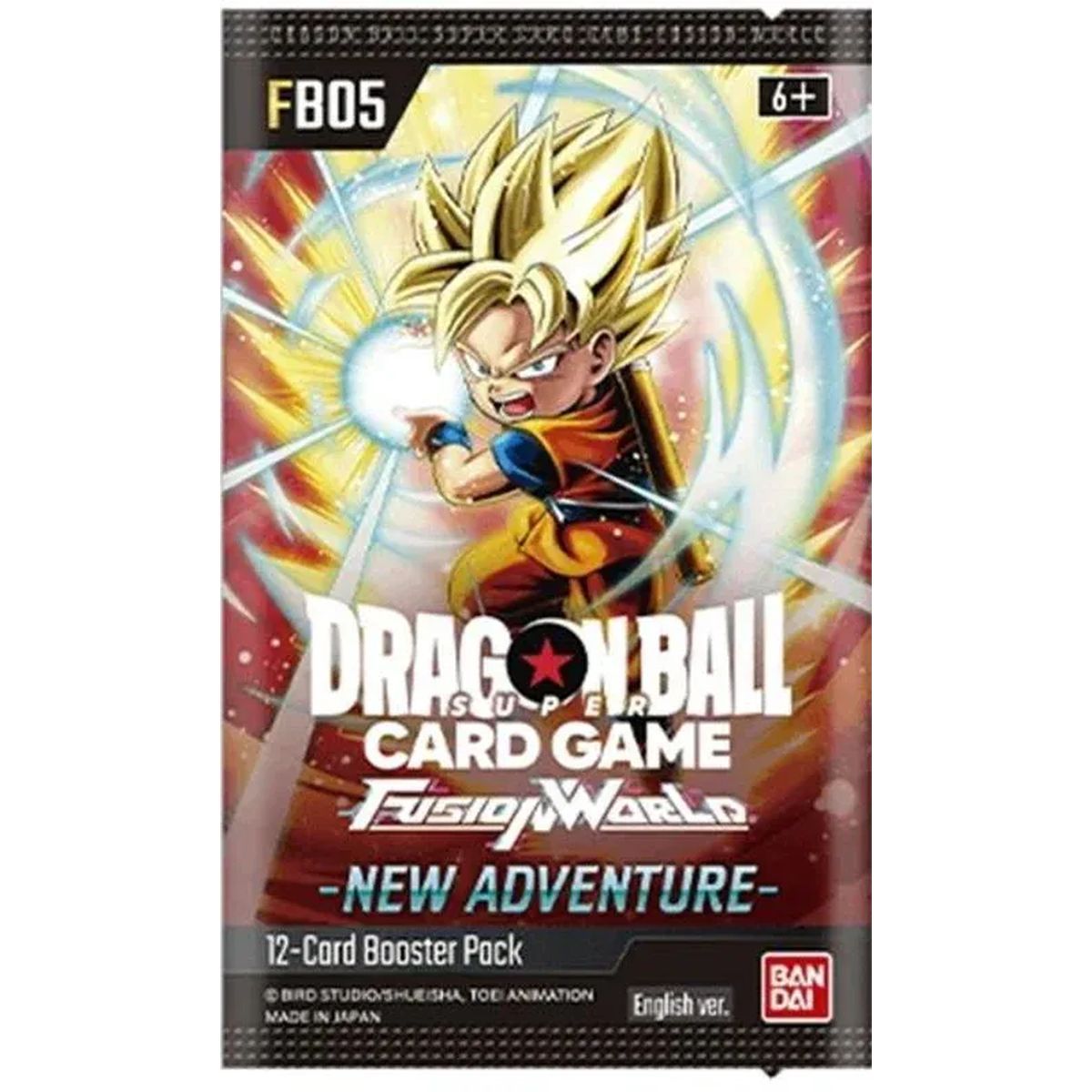 Box of 24 Boosters - New Adventure FB05 - Dragon Ball CG Fusion World - EN