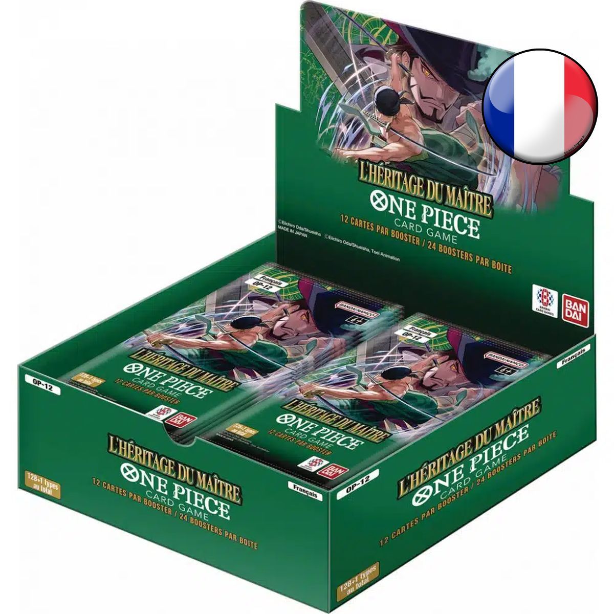 Box of 24 Boosters - OP12 "The Master's Legacy" - One Piece CG - OP-12 - FR