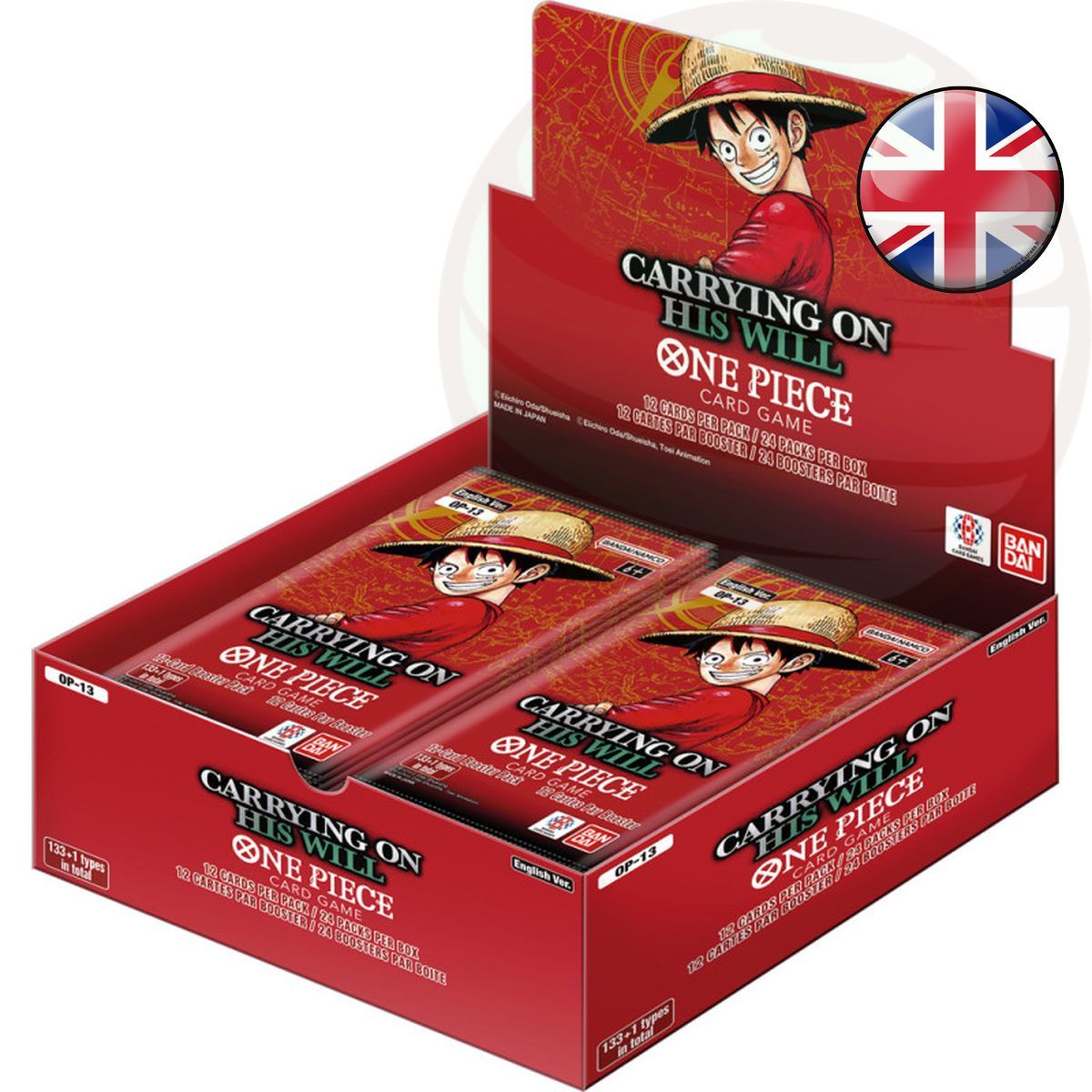 Item Booster - OP13 "Carrying on his Will" - One Piece CG - OP-13 - EN