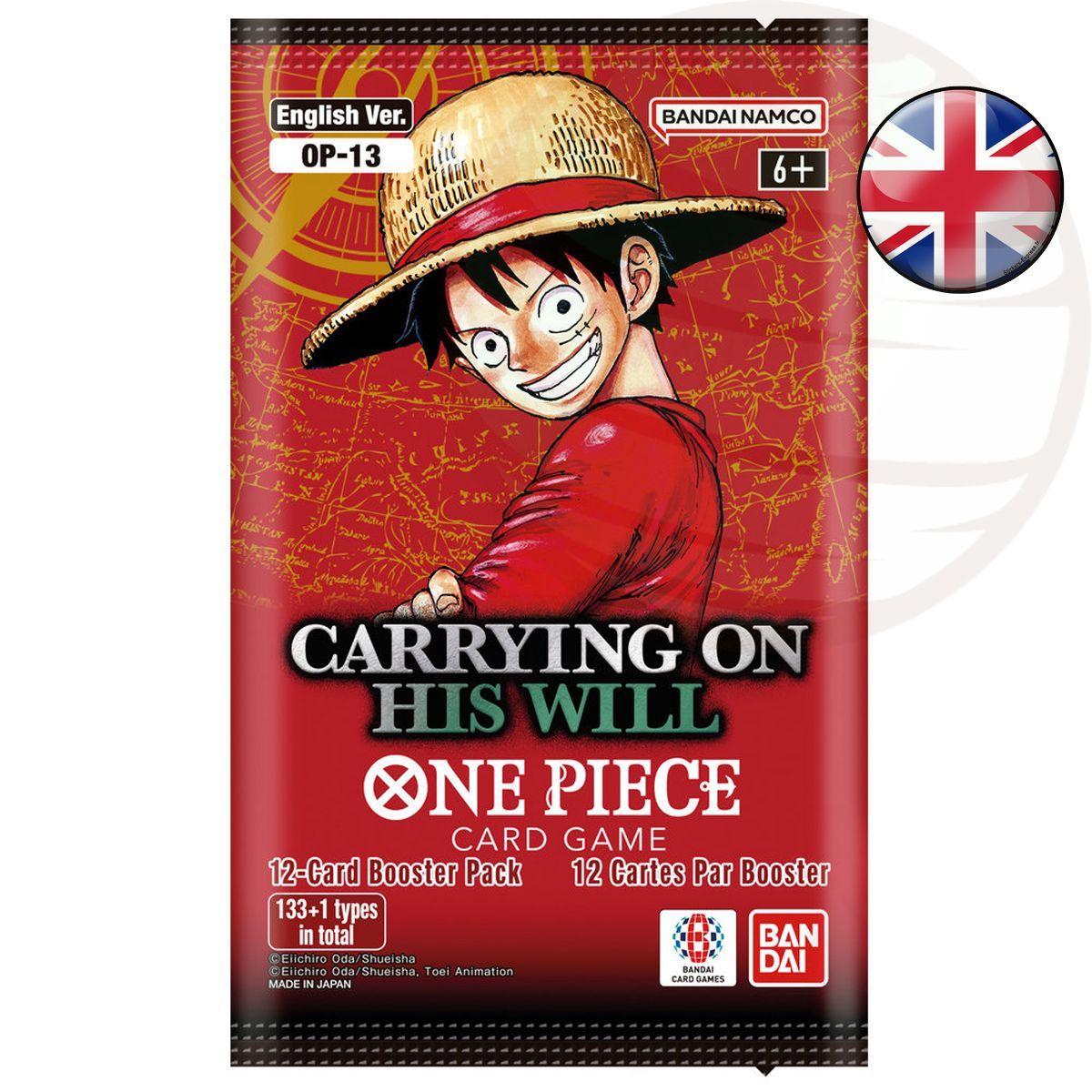 Booster - OP13 "Carrying on his Will" - One Piece CG - OP-13 - EN