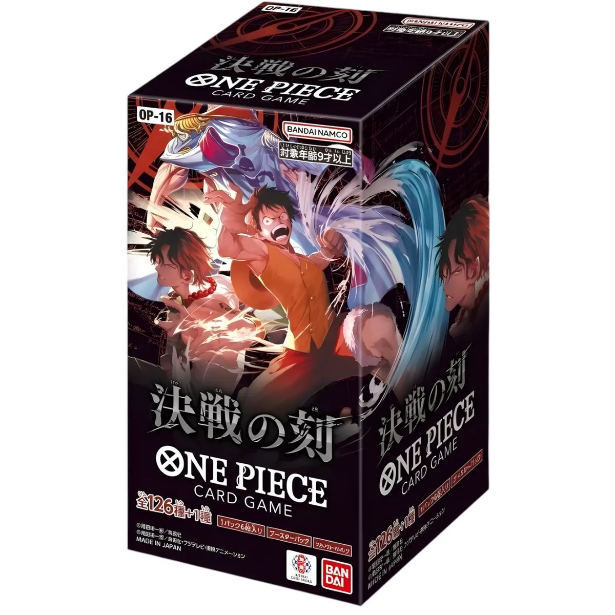 Box of 24 Boosters - OP16: The Time of Battle - One Piece CG - Japanese