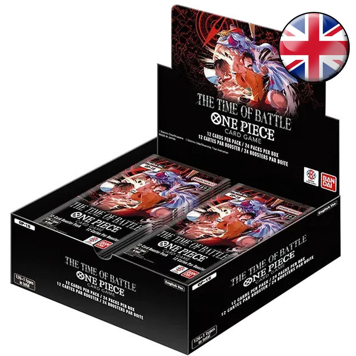 Item Box of 24 Boosters - OP16: The Time of Battle - One Piece CG - OP-16 - EN