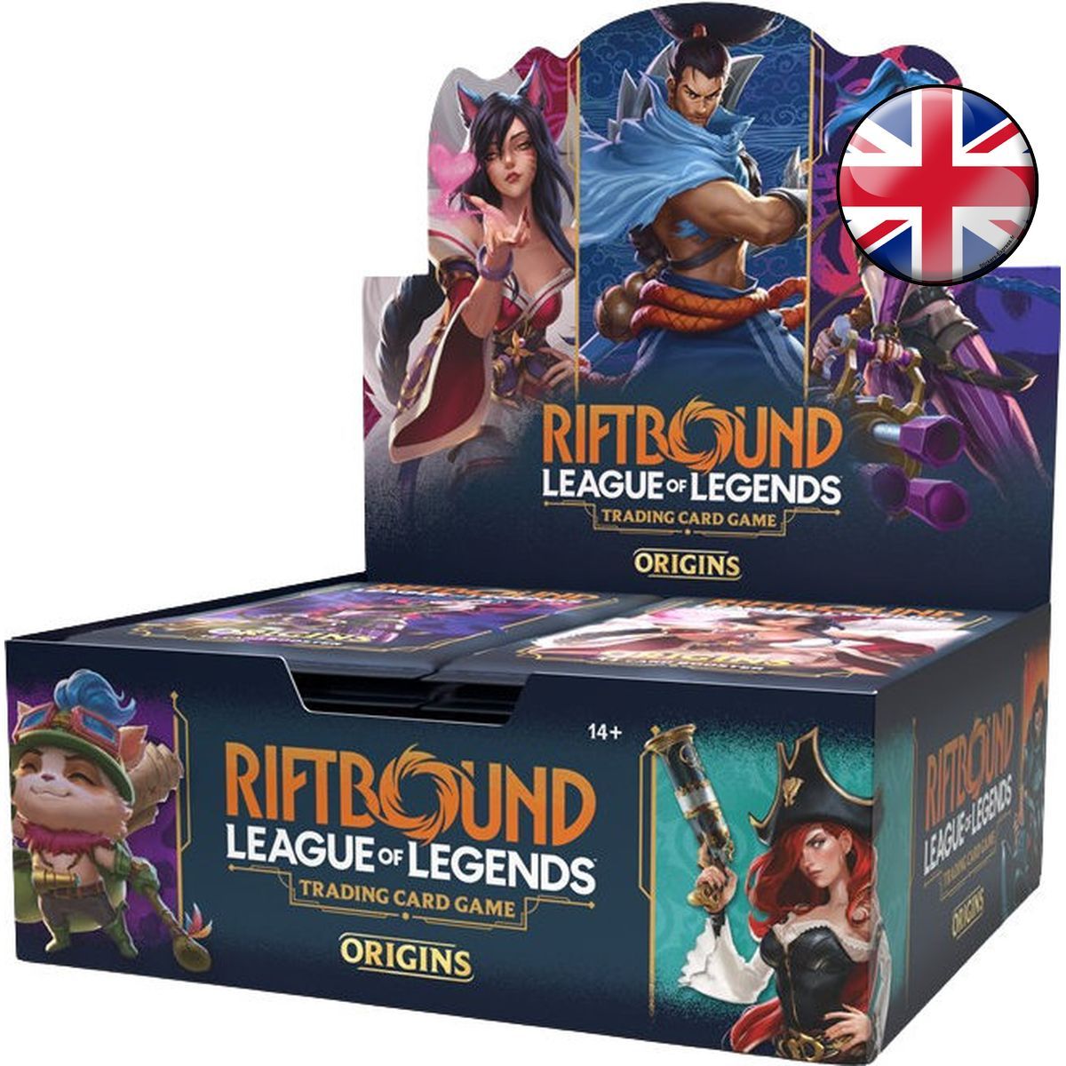 Box of 24 Boosters - Set 1 Origins - Riftbound League of Legends TCG - English