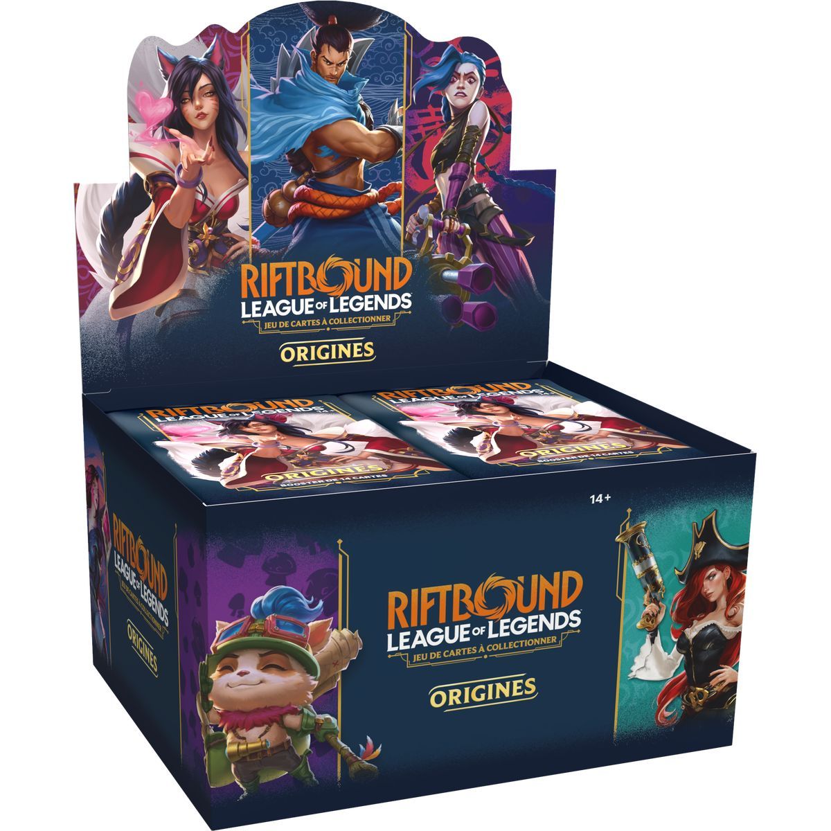 Box of 24 Boosters - Set 1 Origins - Riftbound League of Legends TCG - French