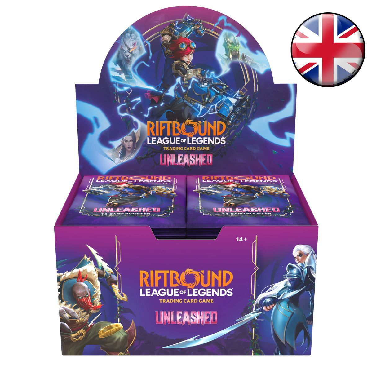 Box of 24 Boosters - Set 3 Unleashed - Riftbound League of Legends TCG - English