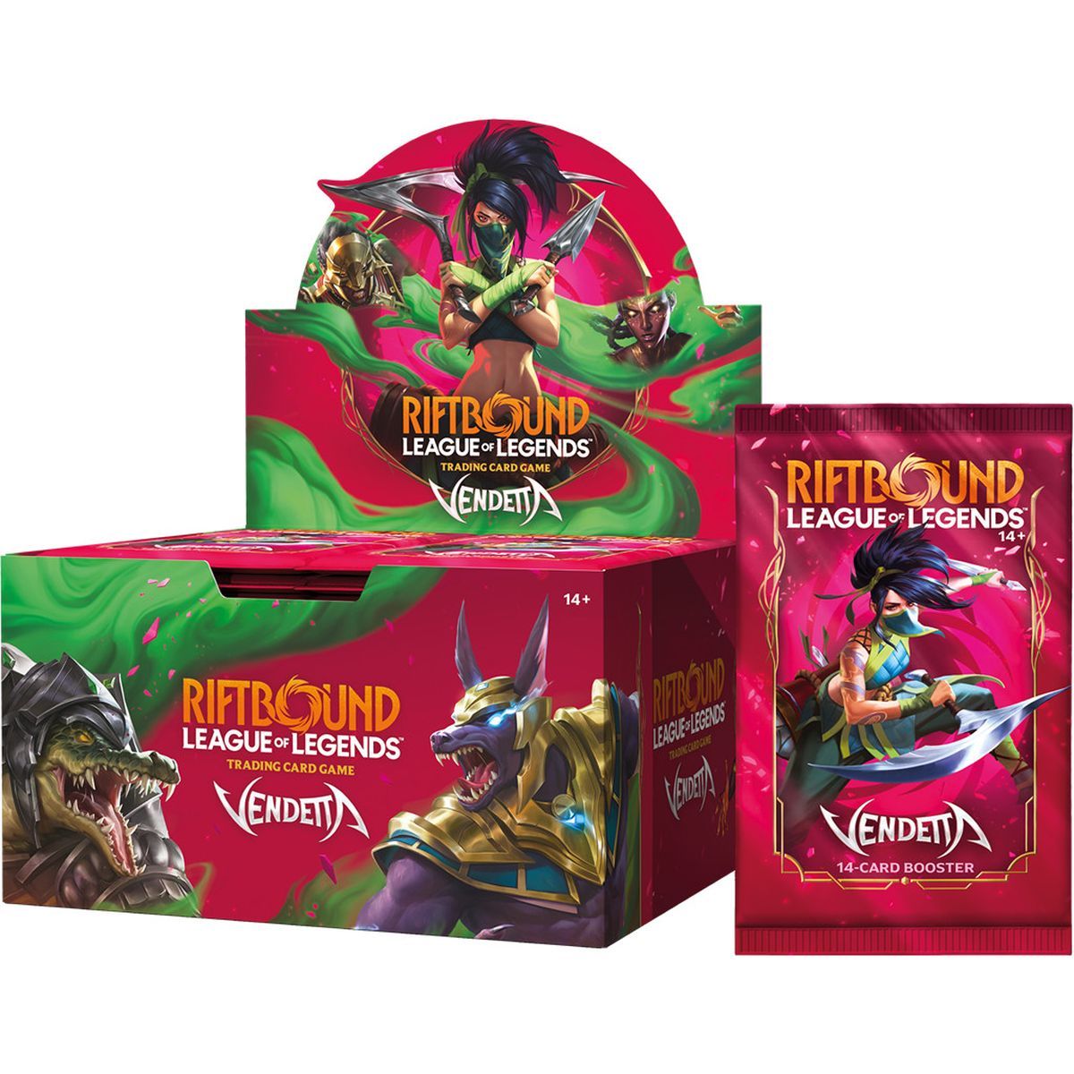 Box of 24 Boosters - Set 4 Vendetta - Riftbound League of Legends TCG - French