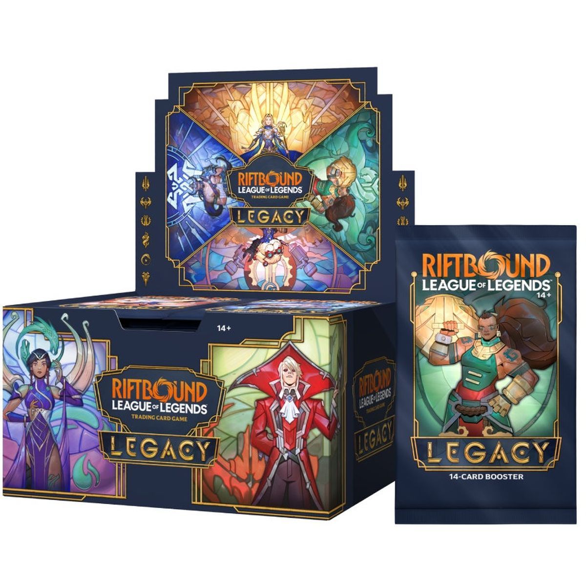 Box of 24 Boosters - Set 6 Legacy - Riftbound League of Legends TCG - French