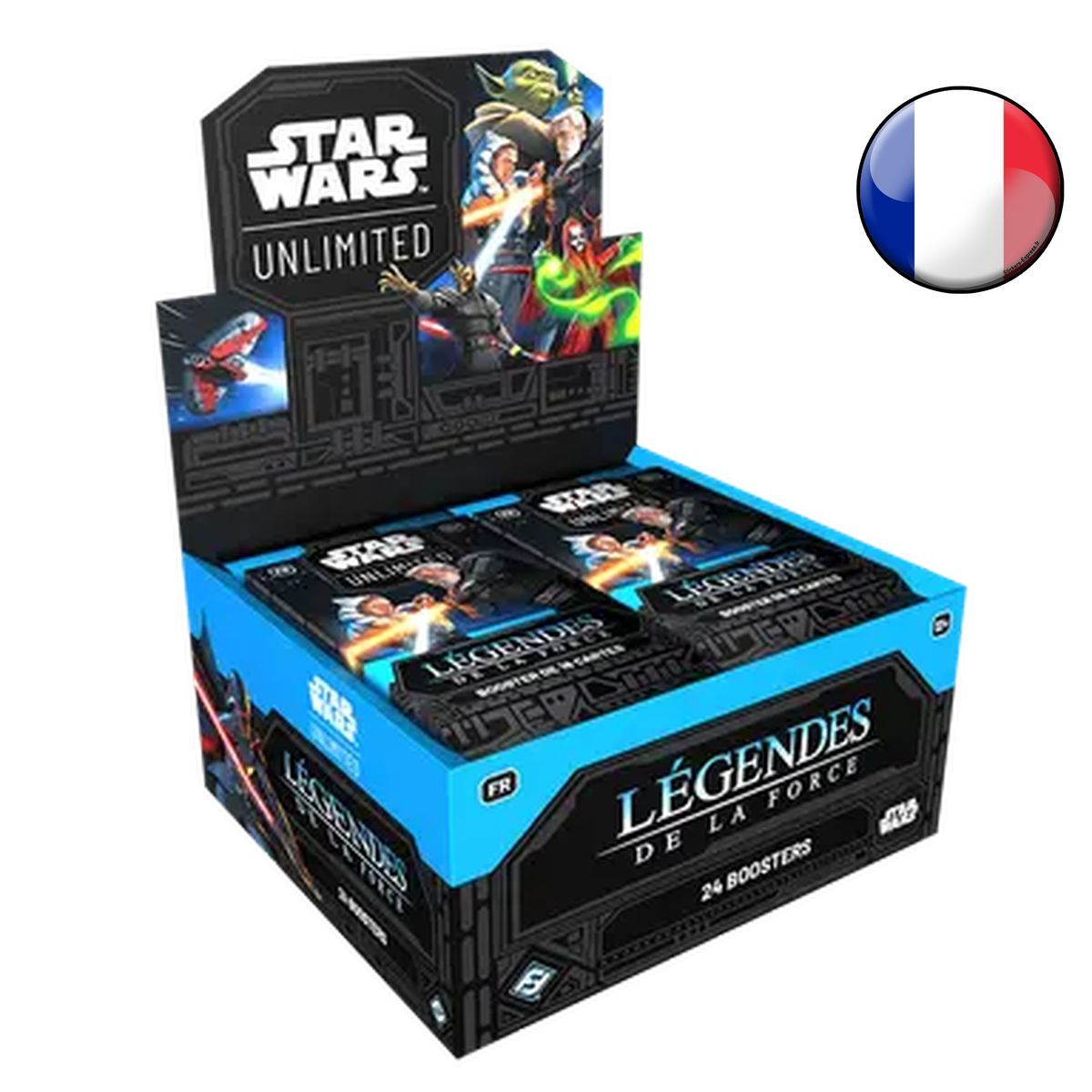 Item Box of 24 Boosters - Star Wars Unlimited: Legends of the Force - FR