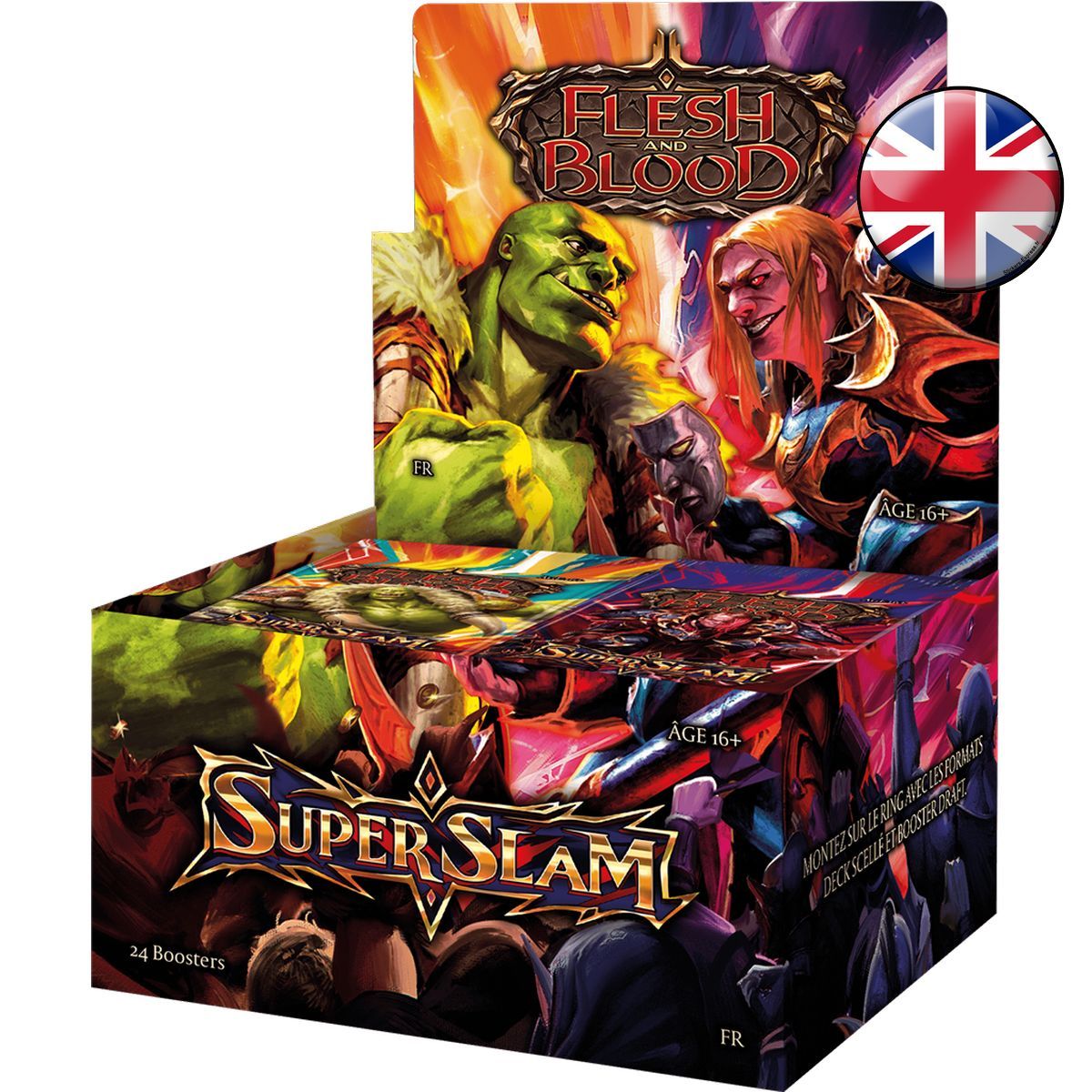 Item Box of 24 Boosters - Super Slam - Flesh & Blood - FAB - EN