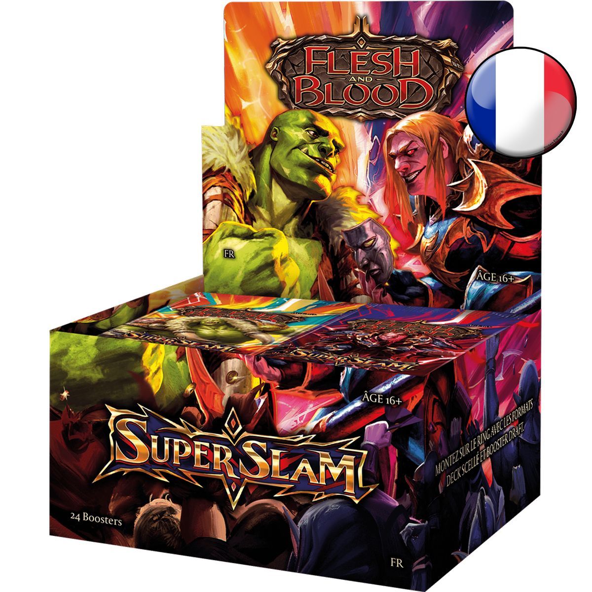 Item Box of 24 Boosters - Super Slam - Flesh & Blood - FAB - FR