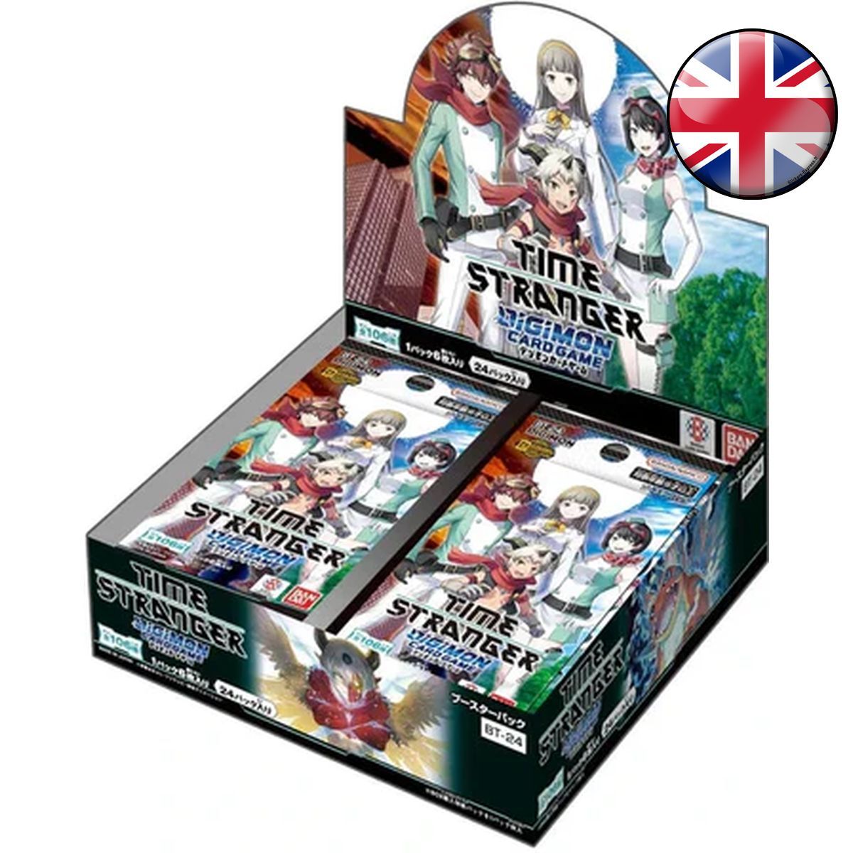 Box of 24 Boosters - Time Stranger [BT24] - Digimon Card Game - EN