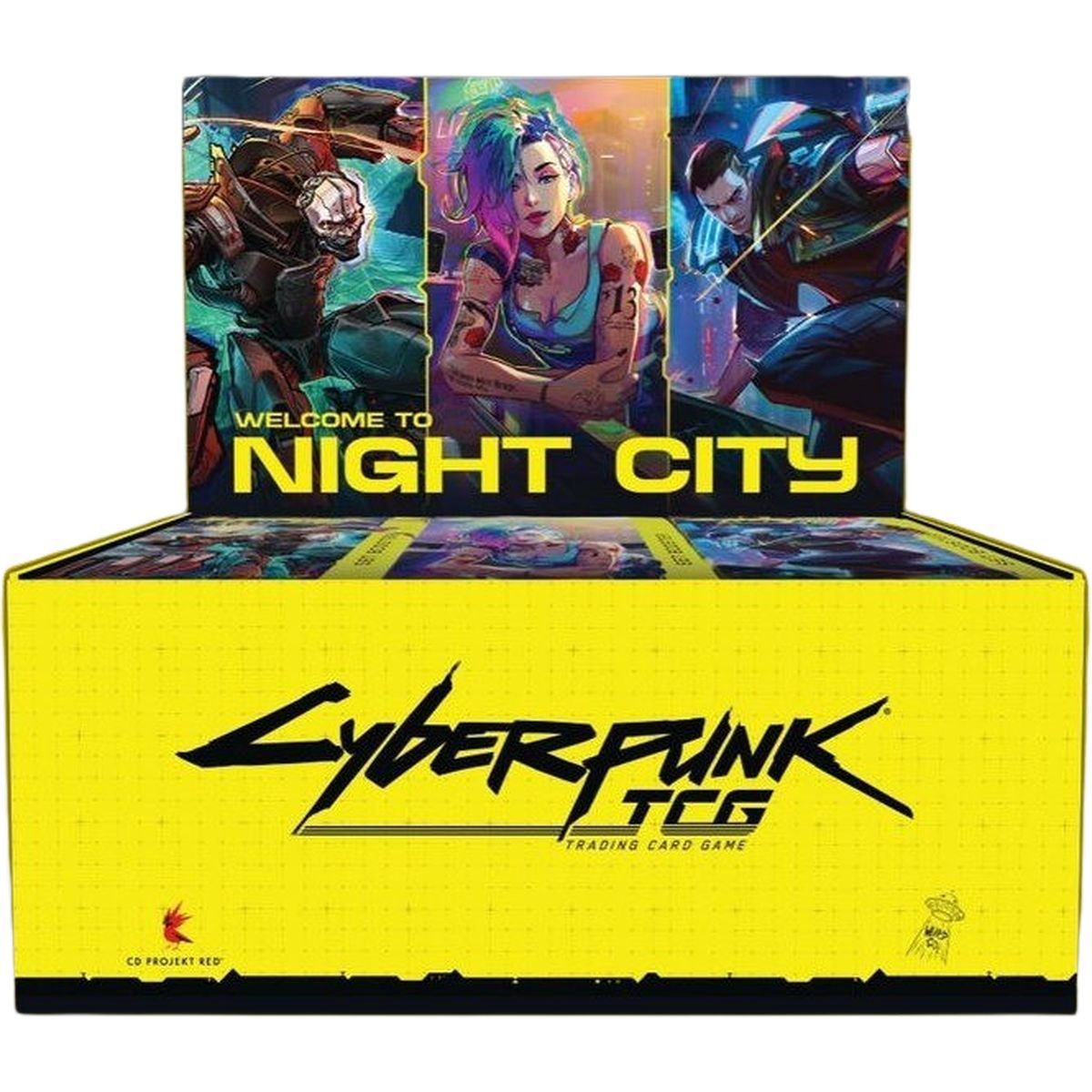 Box of 24 Set Boosters - Welcome to Night City - Cyberpunk TCG - English