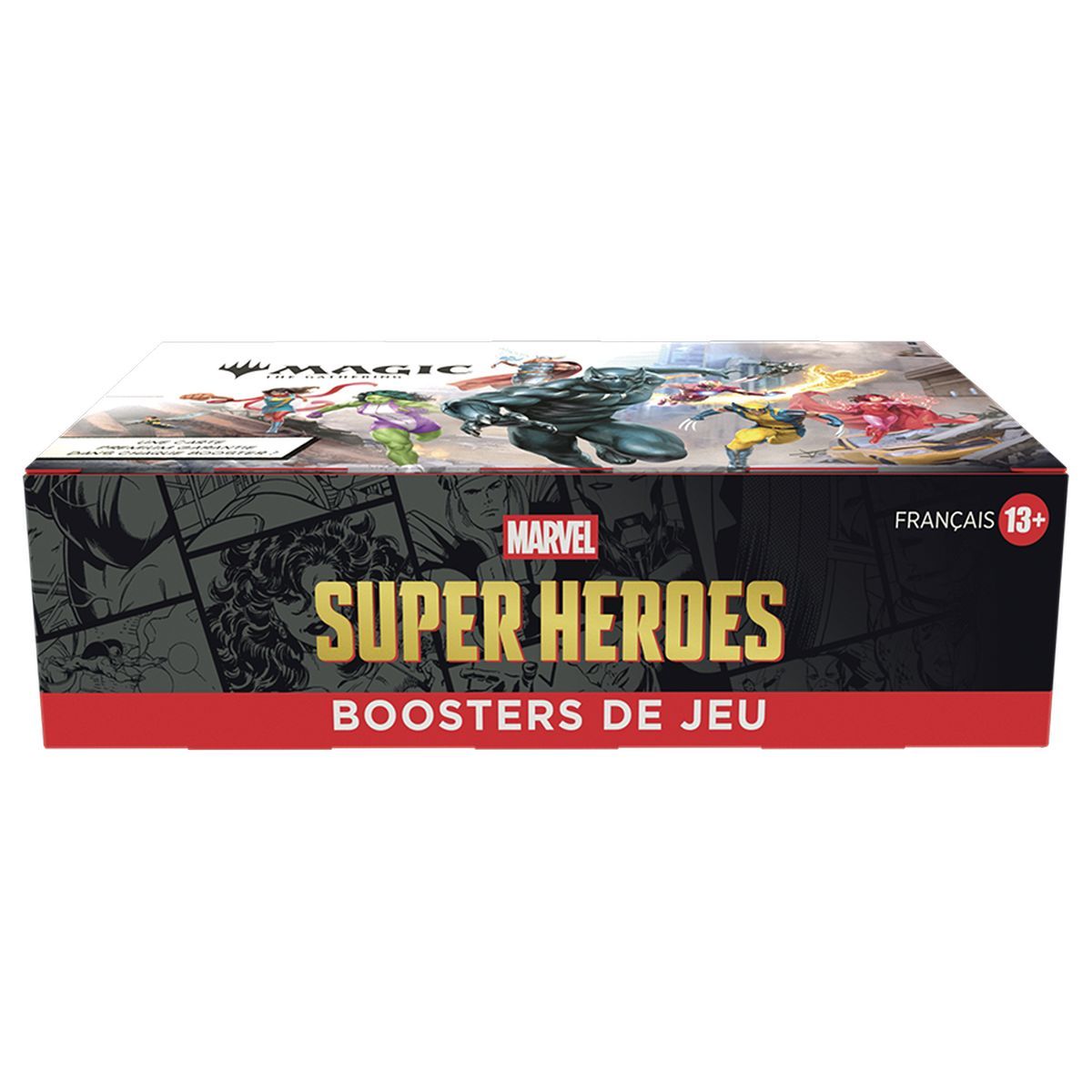 Box of 30 Game Boosters - Marvel Super Heroes - Magic The Gathering - FR