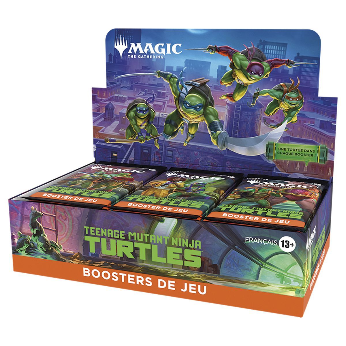 Box of 30 Game Boosters - Teenage Mutant Ninja Turtles - Magic The Gathering - FR