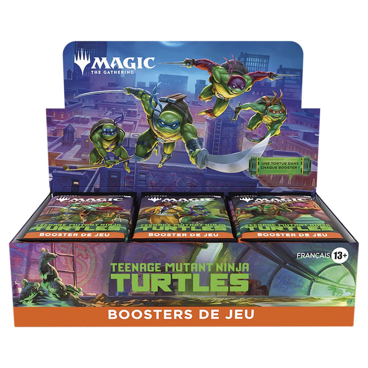 Box of 30 Game Boosters - Teenage Mutant Ninja Turtles - Magic The Gathering - FR
