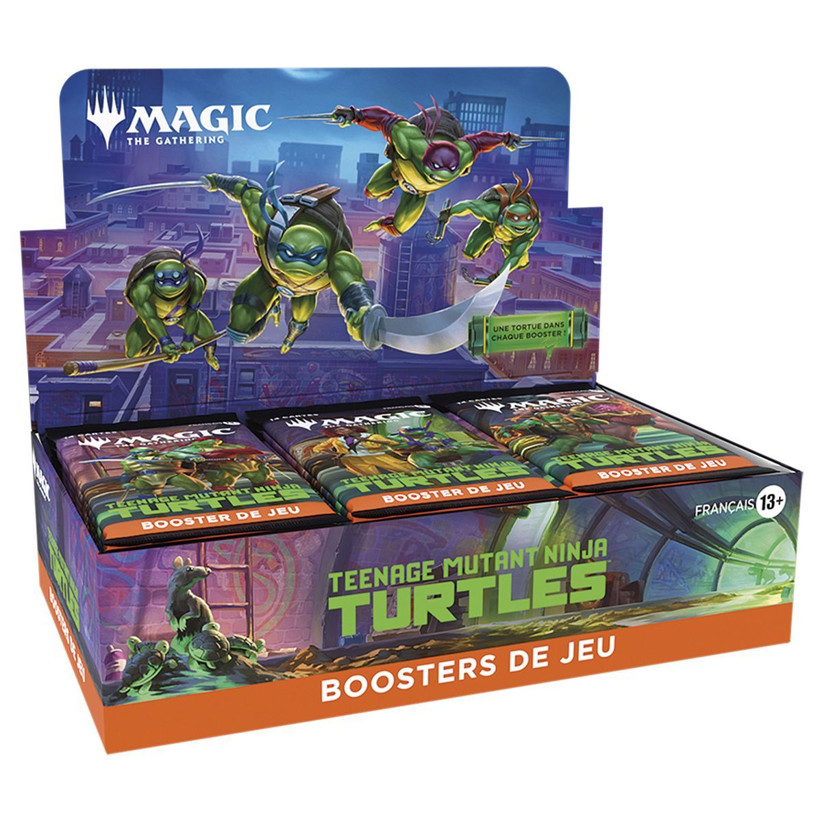 Box of 30 Game Boosters - Teenage Mutant Ninja Turtles - Magic The Gathering - FR