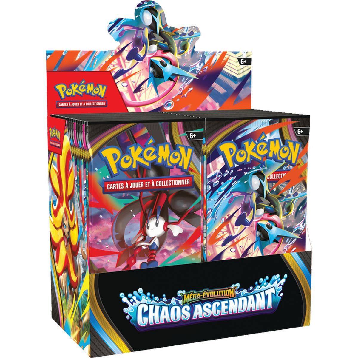 Box of 36 Boosters - Mega Evolution: Chaos Rising [ME04][CRI] - Pokémon - FR