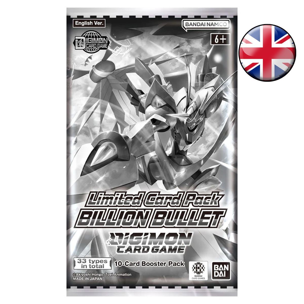 Box of 6 Boosters - Billion Bullet [LM06] - Digimon Card Game - EN