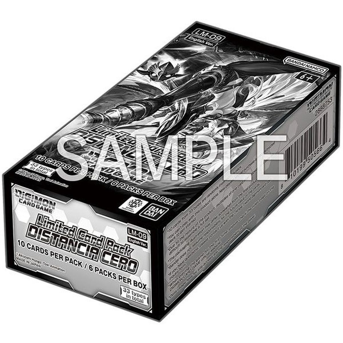 Box of 6 Boosters - Distancia Cero [LM09] - Digimon Card Game - EN