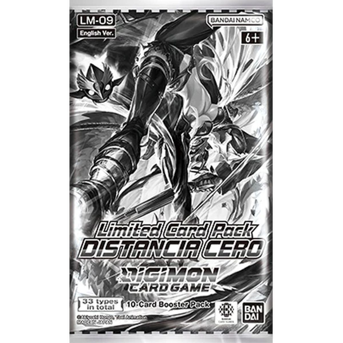 Box of 6 Boosters - Distancia Cero [LM09] - Digimon Card Game - EN