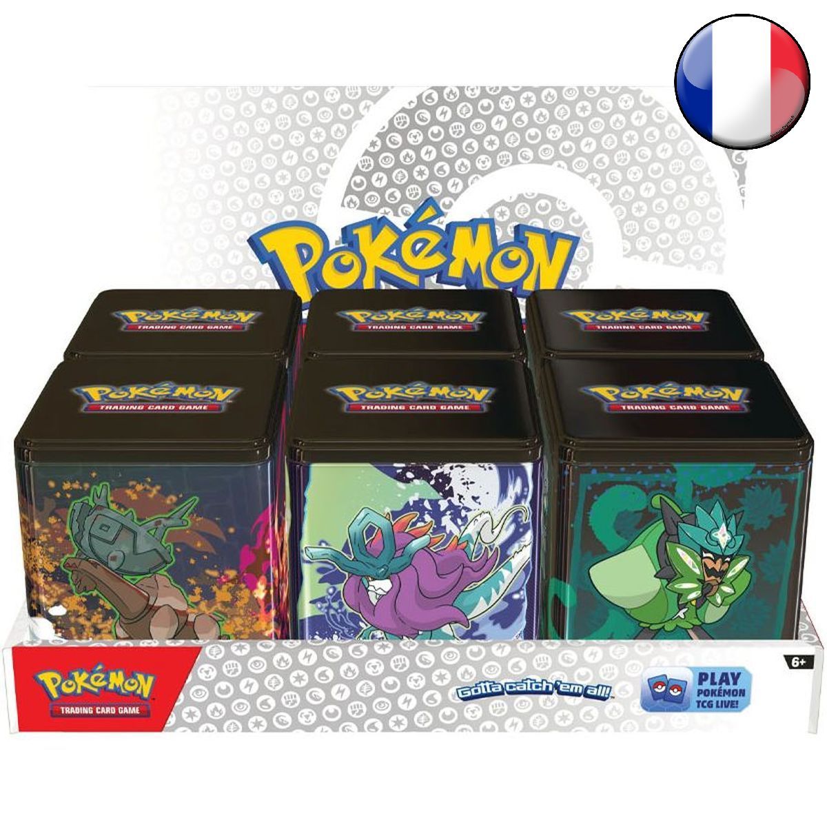 Item Stackable Box - 3 Boosters - Tin Cube 2025 - FR - ⚠️Random Model⚠️