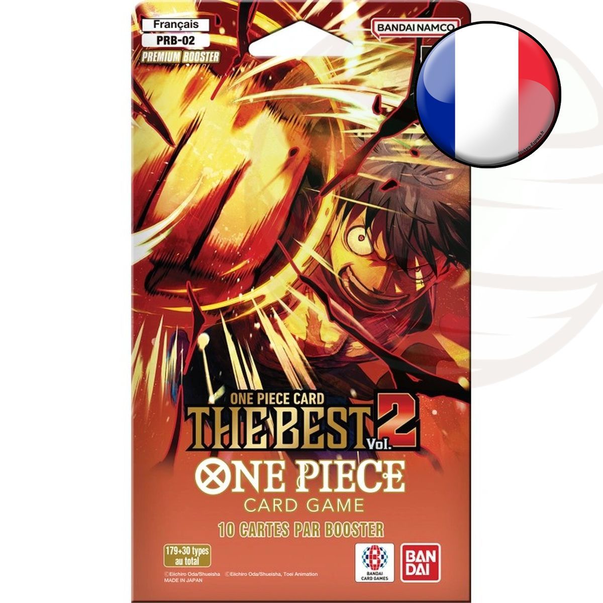 Booster Blister - PRB02 "The Best" Vol.2 - One Piece CG - FR