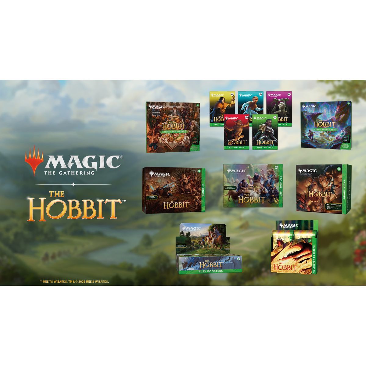 Booster - Collector: The Hobbit - Magic The Gathering - FR