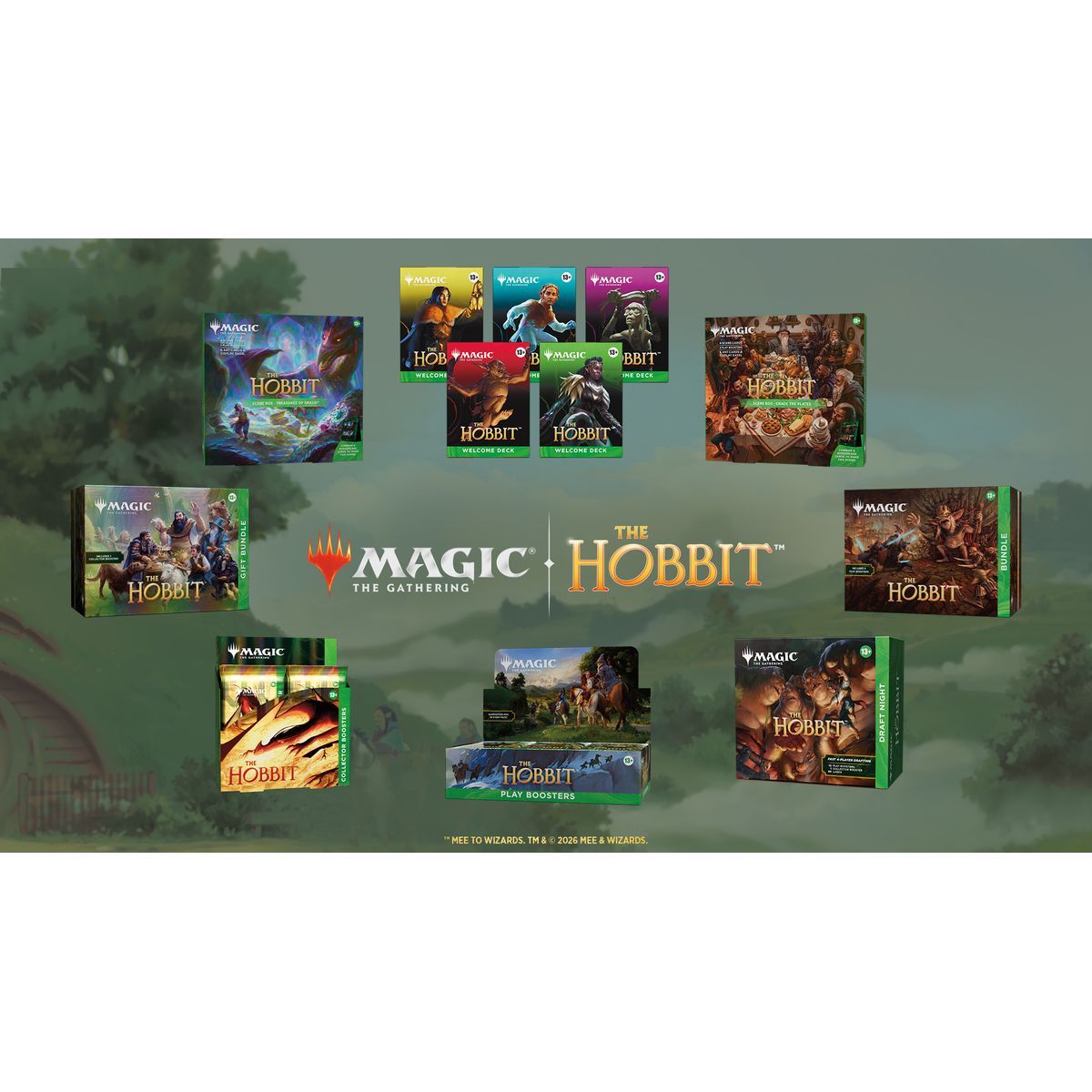 Booster - Collector: The Hobbit - Magic The Gathering - FR