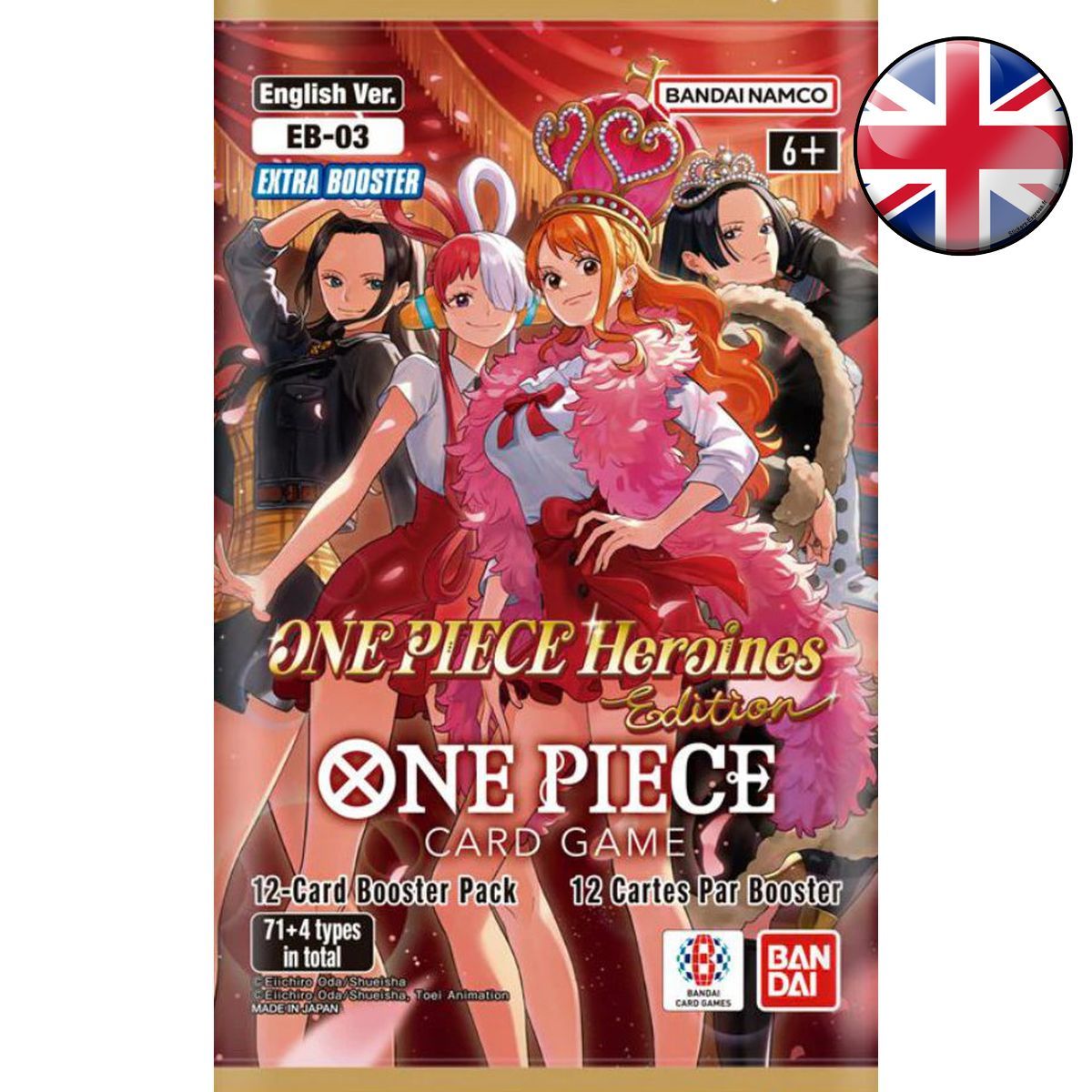 Booster - Extra Booster - EB03: ONE PIECE Heroines Edition - EB-03 - One Piece CG - EN