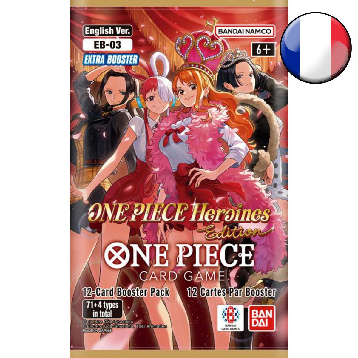 Booster - Extra Booster - EB03: ONE PIECE Heroines Edition - EB-03 - One Piece CG - FR