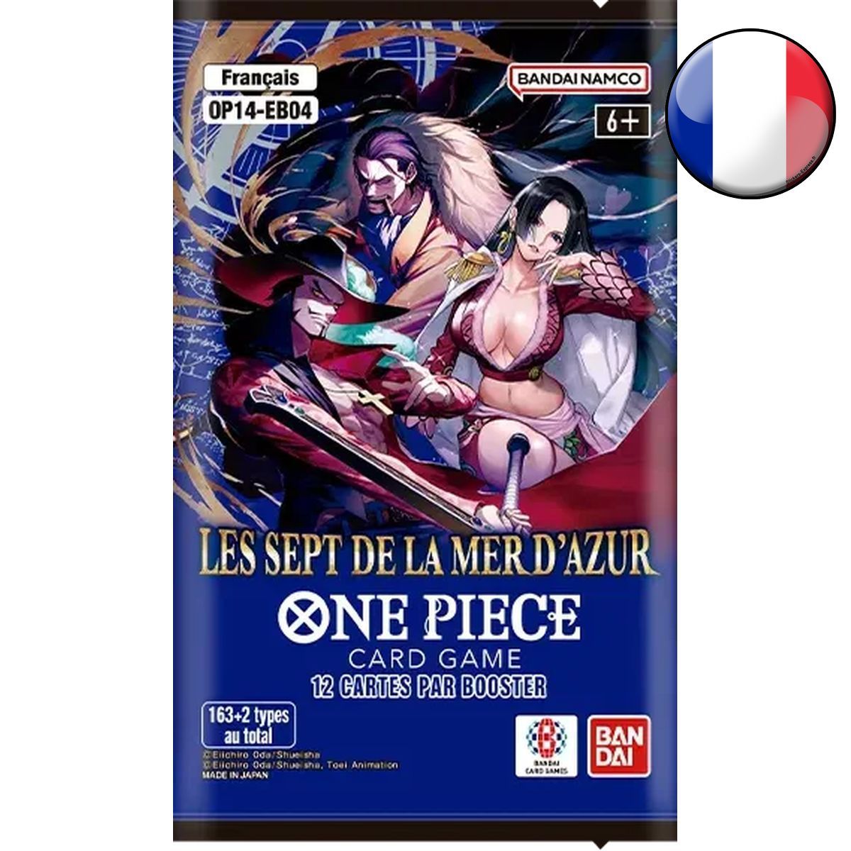 Booster - OP14~EB04 "The Seven of the Azure Sea" - One Piece CG - OP-14 EB-04 - FR
