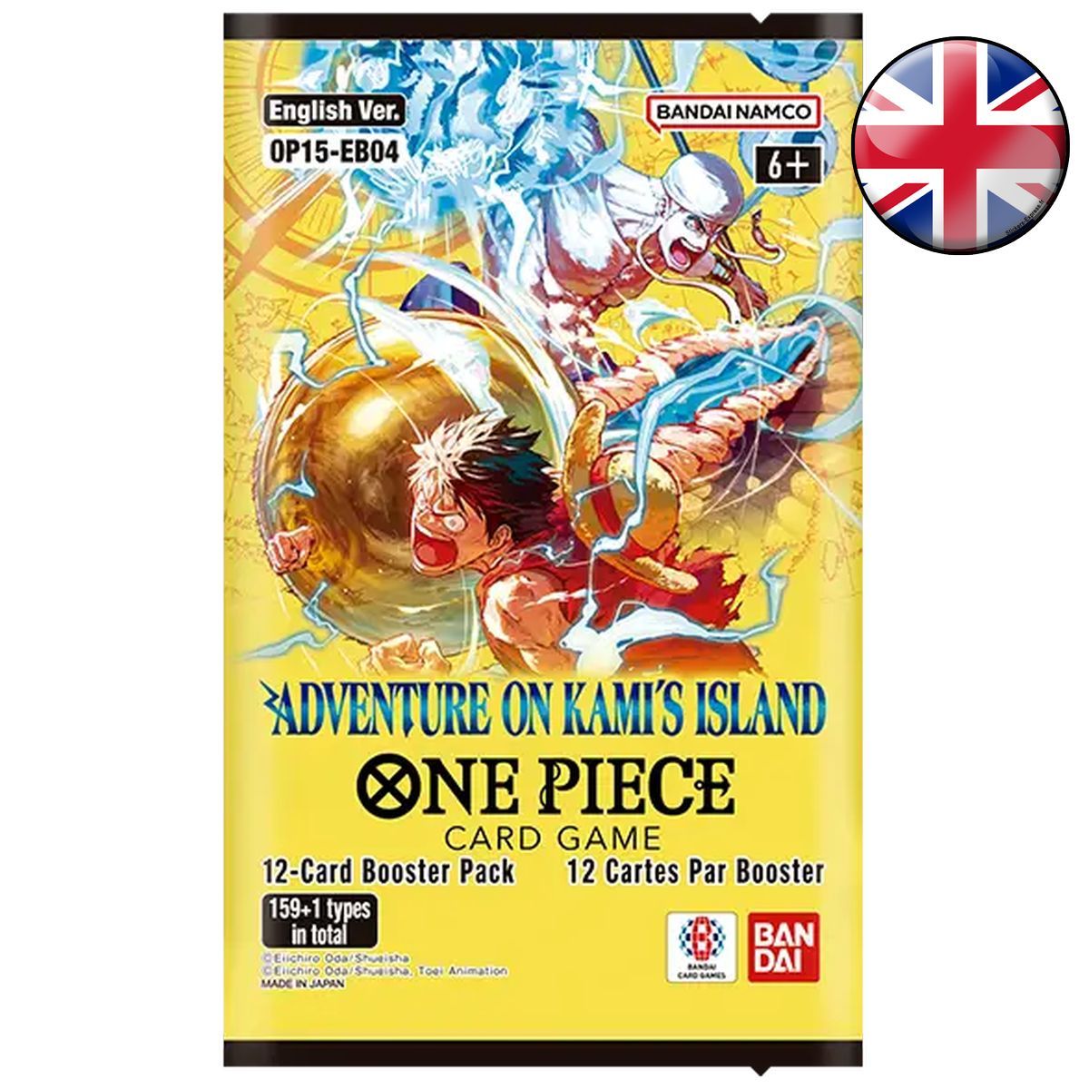 Booster - OP15~EB04 "Adventure on Kami's Island" - One Piece CG - OP-15 EB-04 - EN