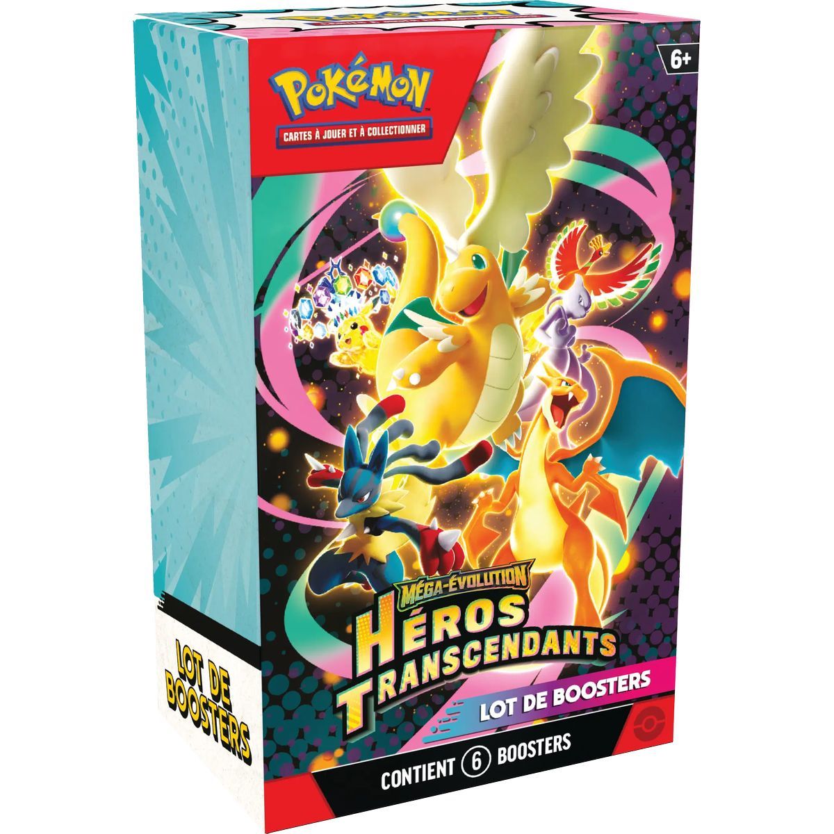 6 Booster Bundle - Mega Evolution - Transcendent Heroes [ME02.5][ASC] - Pokémon - FR