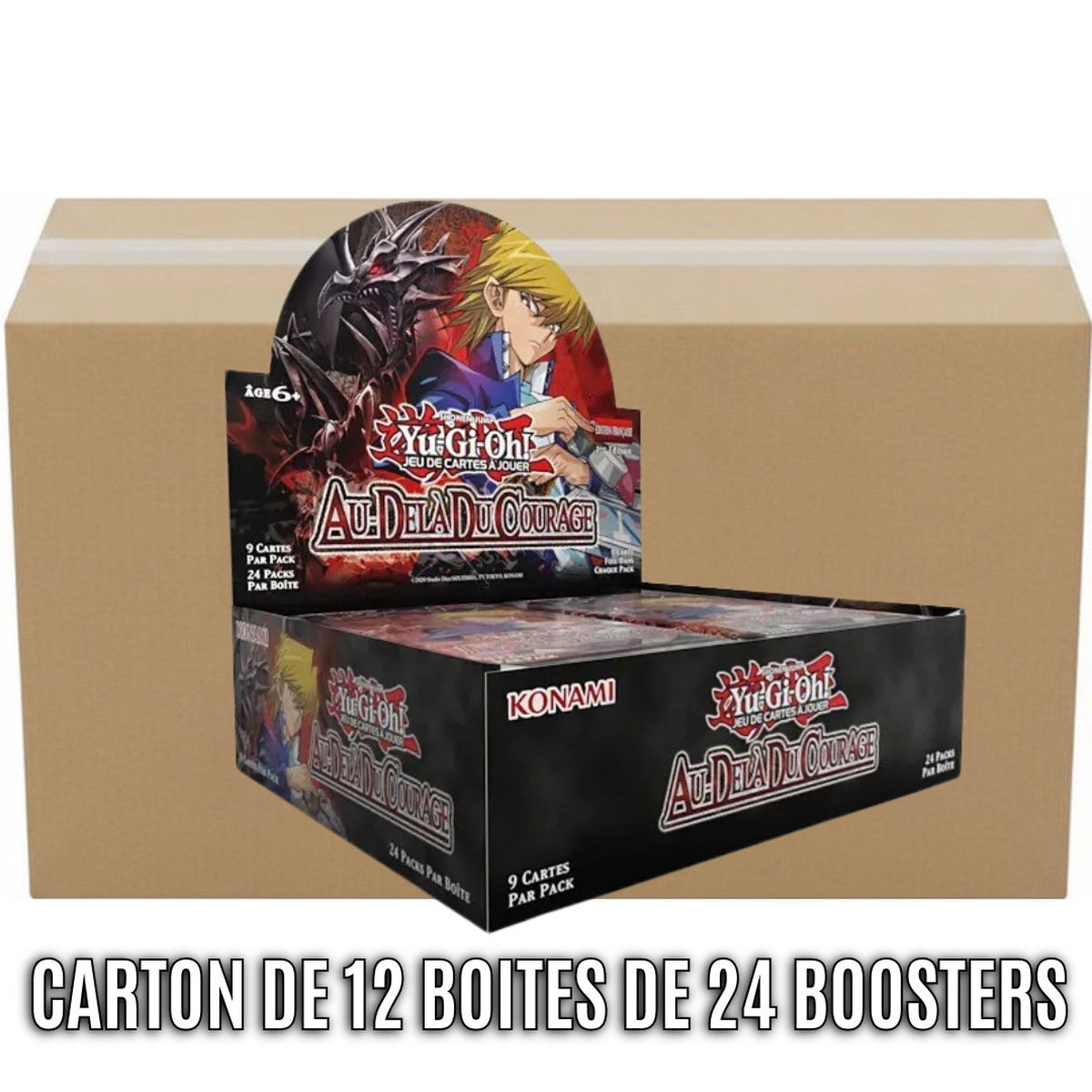 Carton of 12 boxes of 24 boosters - Beyond Courage - Yu-Gi-Oh! - BETB - FR