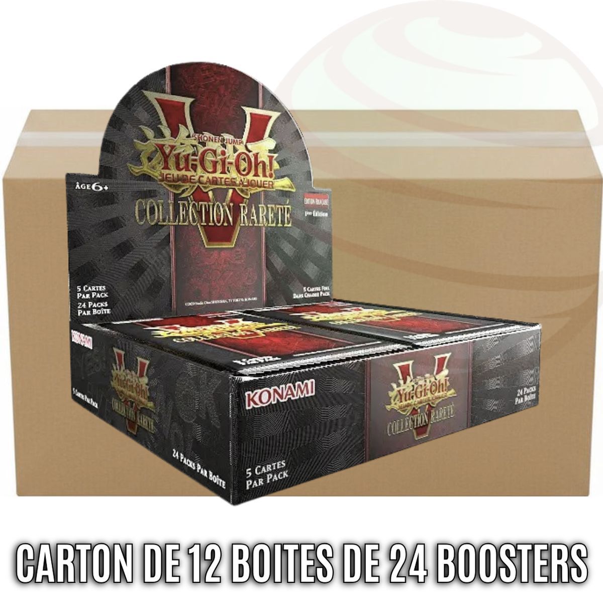 Item Box of 12 boxes of 24 boosters - Rarity 5 Collection - Yu-Gi-Oh! - RA05 - FR