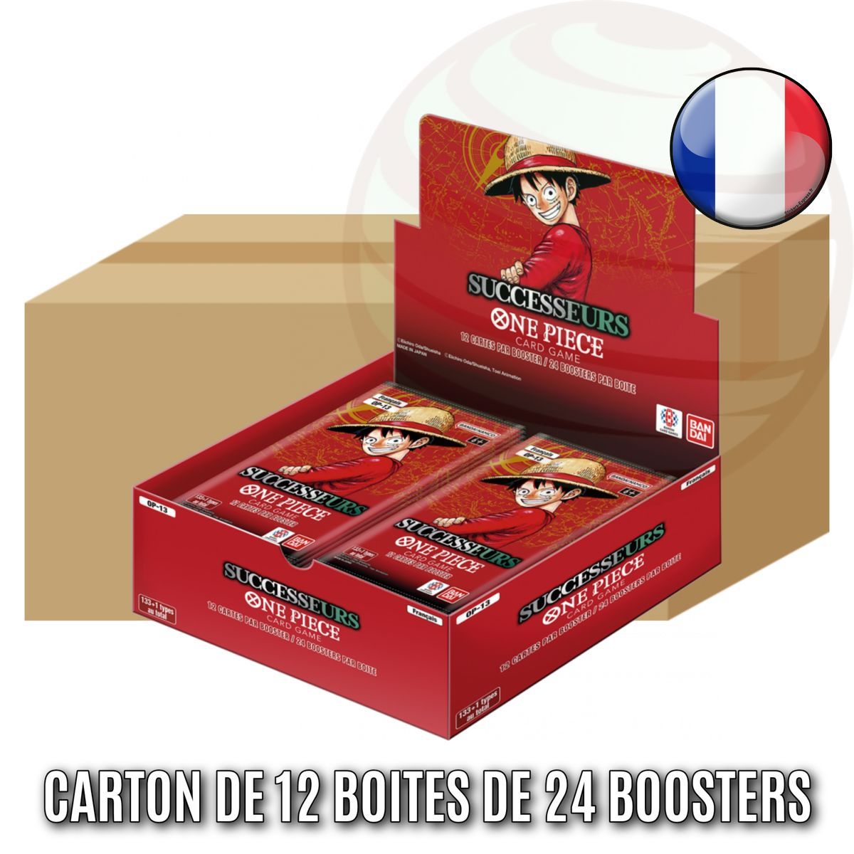 Item Box of 12 Boxes of 24 Boosters - OP13 "Successors" - One Piece CG - OP-13 - FR