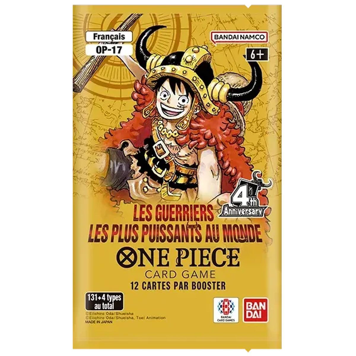 Carton of 12 boxes of 24 boosters - OP17: The World's Strongest Warriors - One Piece CG - OP-17 - FR