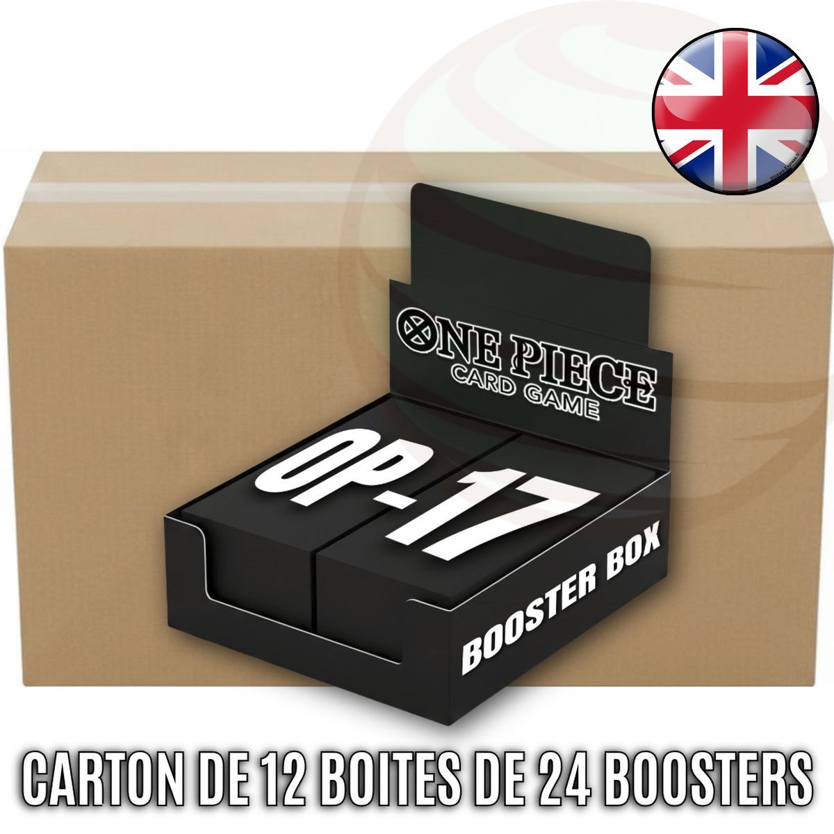 Box of 12 Boxes of 24 Boosters - OP17 - One Piece CG - OP-17 - EN