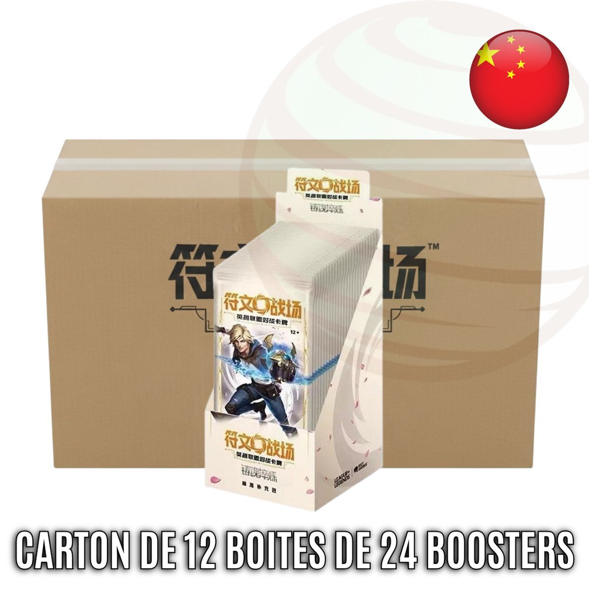 Box of 12 Boxes of 24 Boosters - Set 2 Spiritforged - Riftbound League of Legends TCG - Chinese