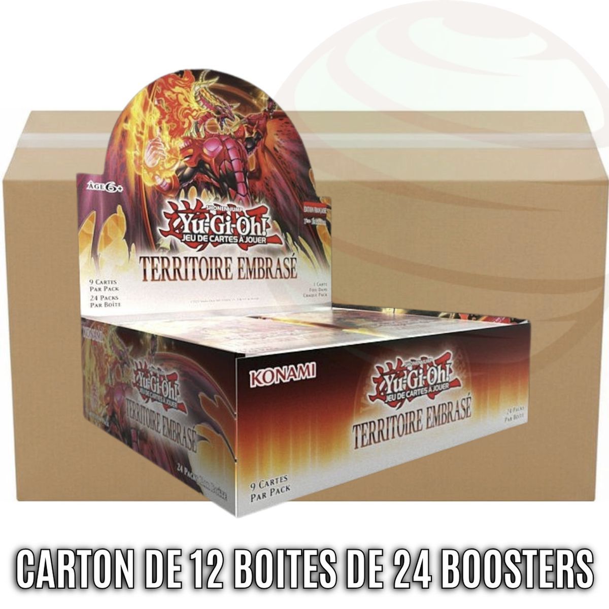 Item Carton of 12 boxes of 24 booster packs - Burning Territory - Yu-Gi-Oh! - BLZD - FR